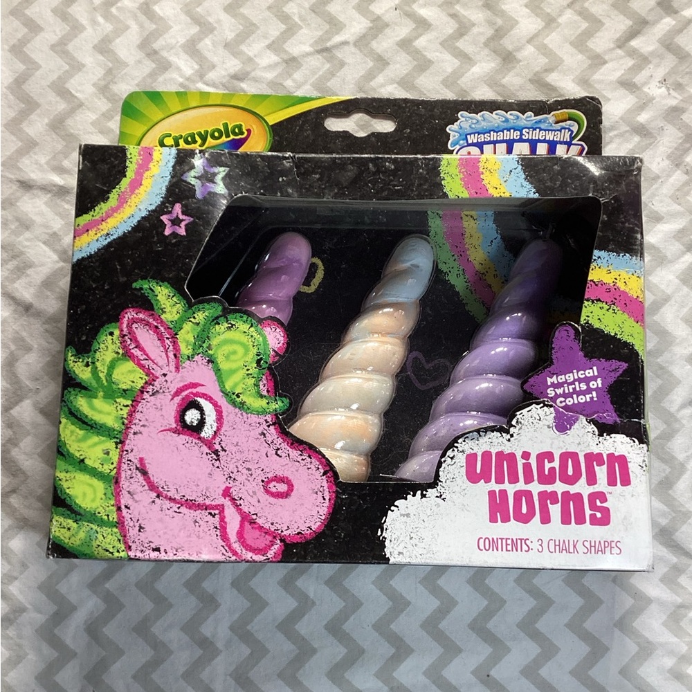 Crayola Unicorn Horn Chalk Set 2